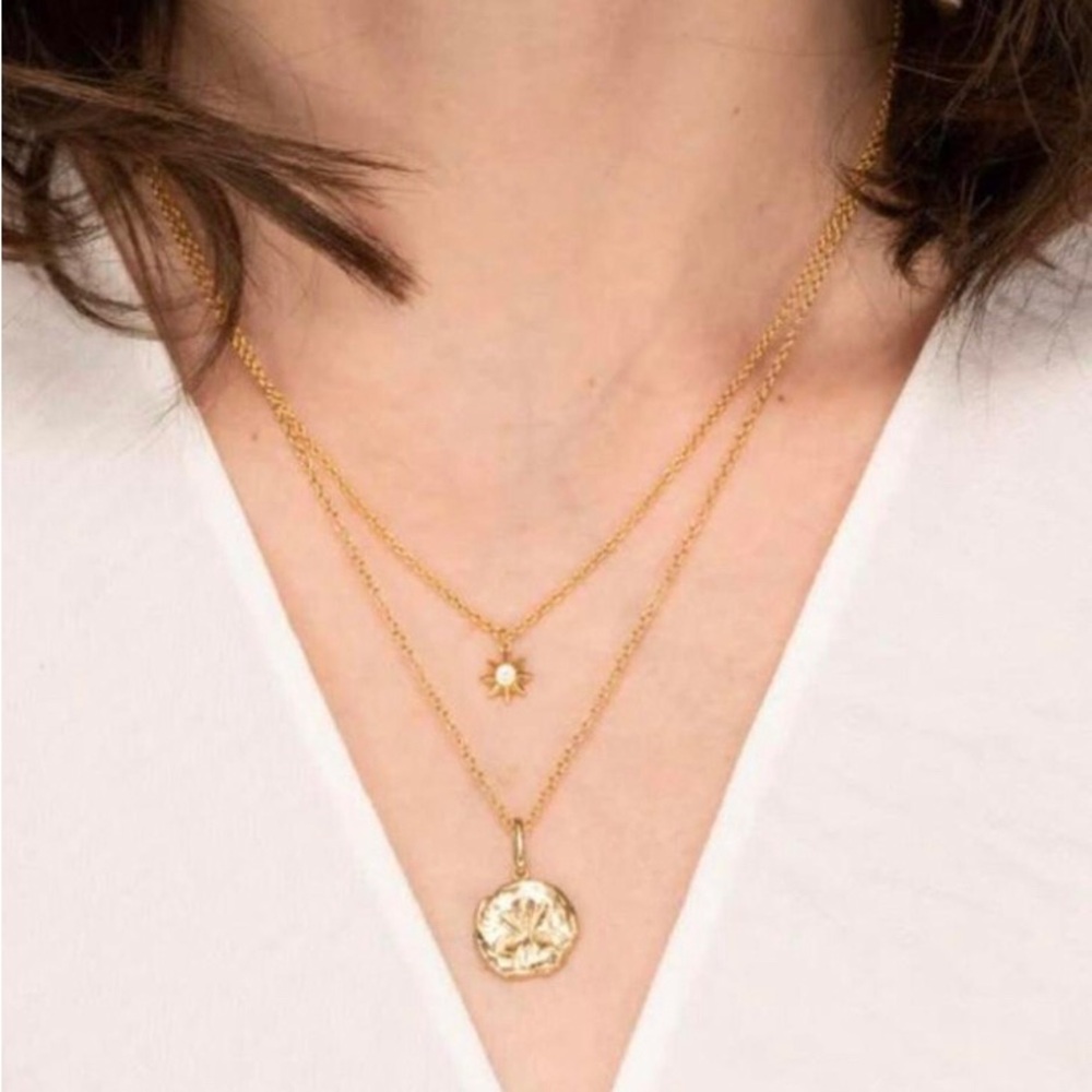 Mejuri Vermail Pendant Necklace